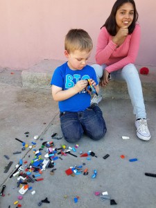 Nathaniel & Legos